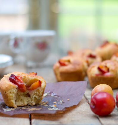Plum muffins