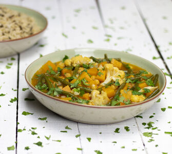 Vegan butternut Curry