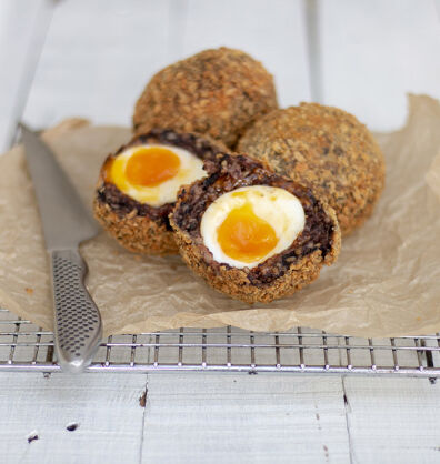 James Peck's Black Pudding Scotch eggs recipe