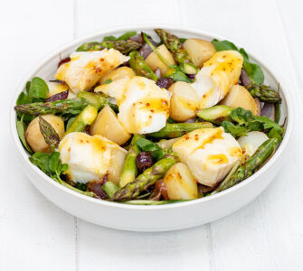 smoked haddock salad