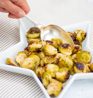 Honey & Mustard Brussels sprouts