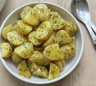 Honey & Mustard Potato salad