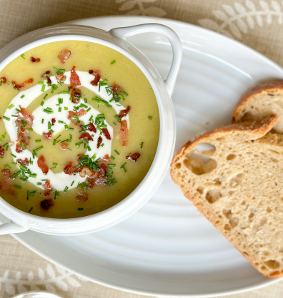 Leek & potato soup