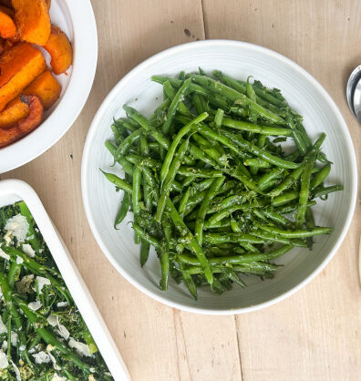 Warm Green Bean Salad