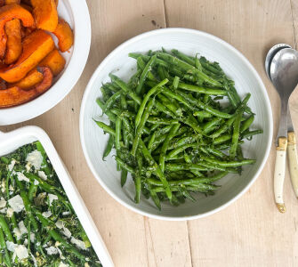 Warm Green Bean Salad