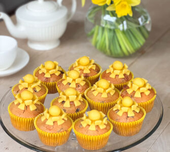 Easter Simnel Muffins