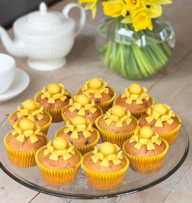 Easter Simnel Muffins
