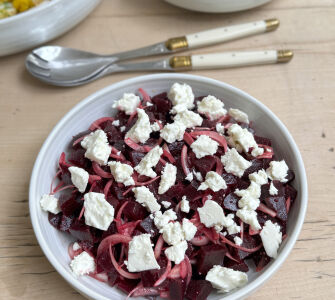 Beetroot & feta salad