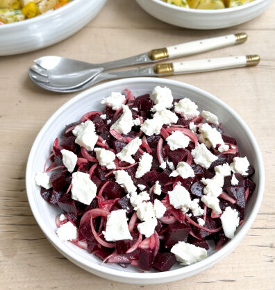 Beetroot & feta salad