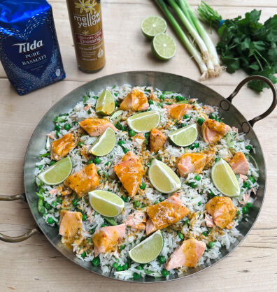 Ultimate Chilli salmon rice