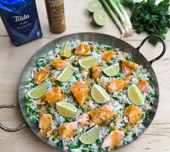 Ultimate Chilli salmon rice