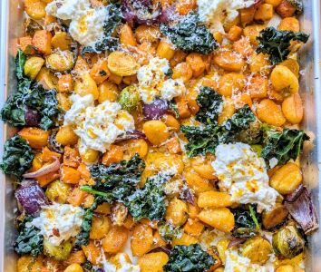 Crispy Gnocchi Traybake