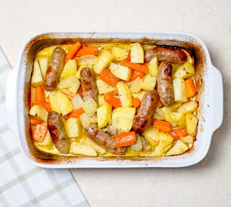 Sausage hot pot