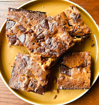 Ultimate chocolate chip brownies