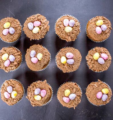 Easter cupcakes