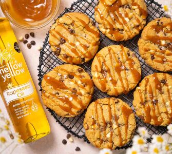 salted caramel chocolate chip cookies