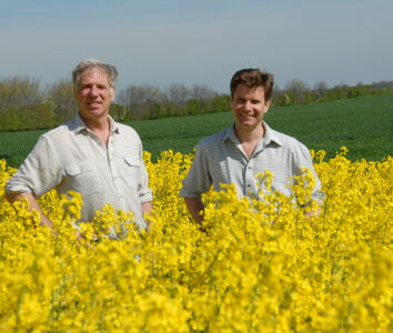 Duncan and Father, Robert in 2007