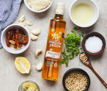 Mellow Yellow cold pressed rapeseed oil