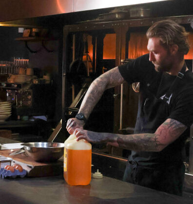 James Peck at Ember