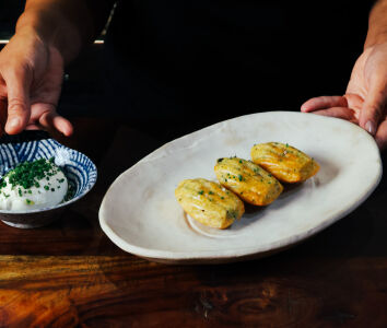 Hannah's seafood madeleines