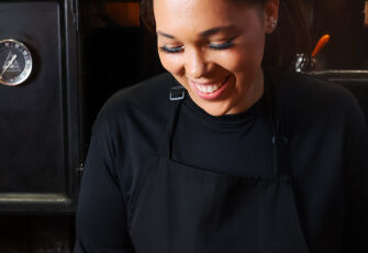 Hannah sous chef at Restaurant Ember
