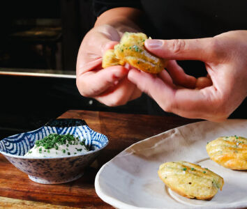 Hannah's seafood madeleines