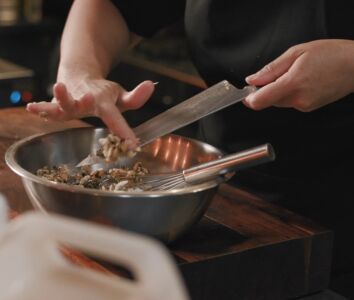 Hannah, sous chef at Restaurant ember