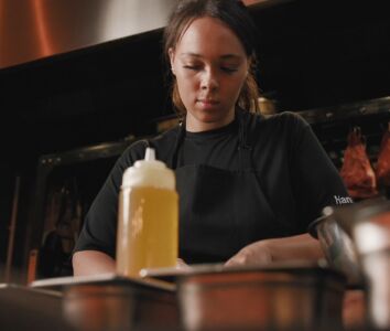 Hannah, sous chef at Restaurant ember