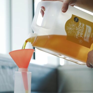Using Mellow Yellow cold pressed rapeseed oil in the professional kitchen